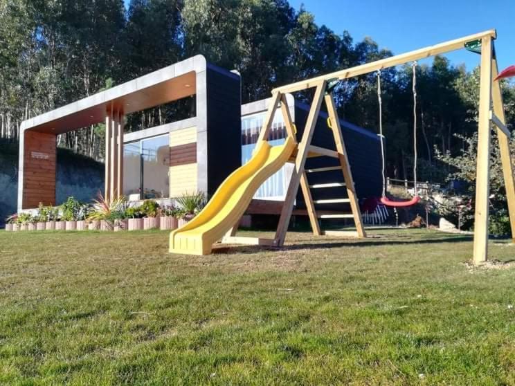 Bungalow Com Piscina Celorico De Basto Exteriör bild